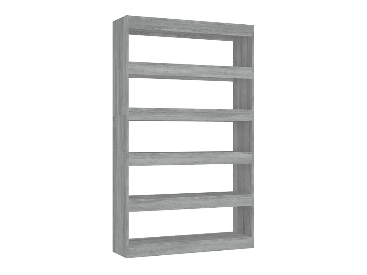 Biblioteca* Estante/divisória 100x30x166 cm cor sonoma cinza PT933453 Cinzento