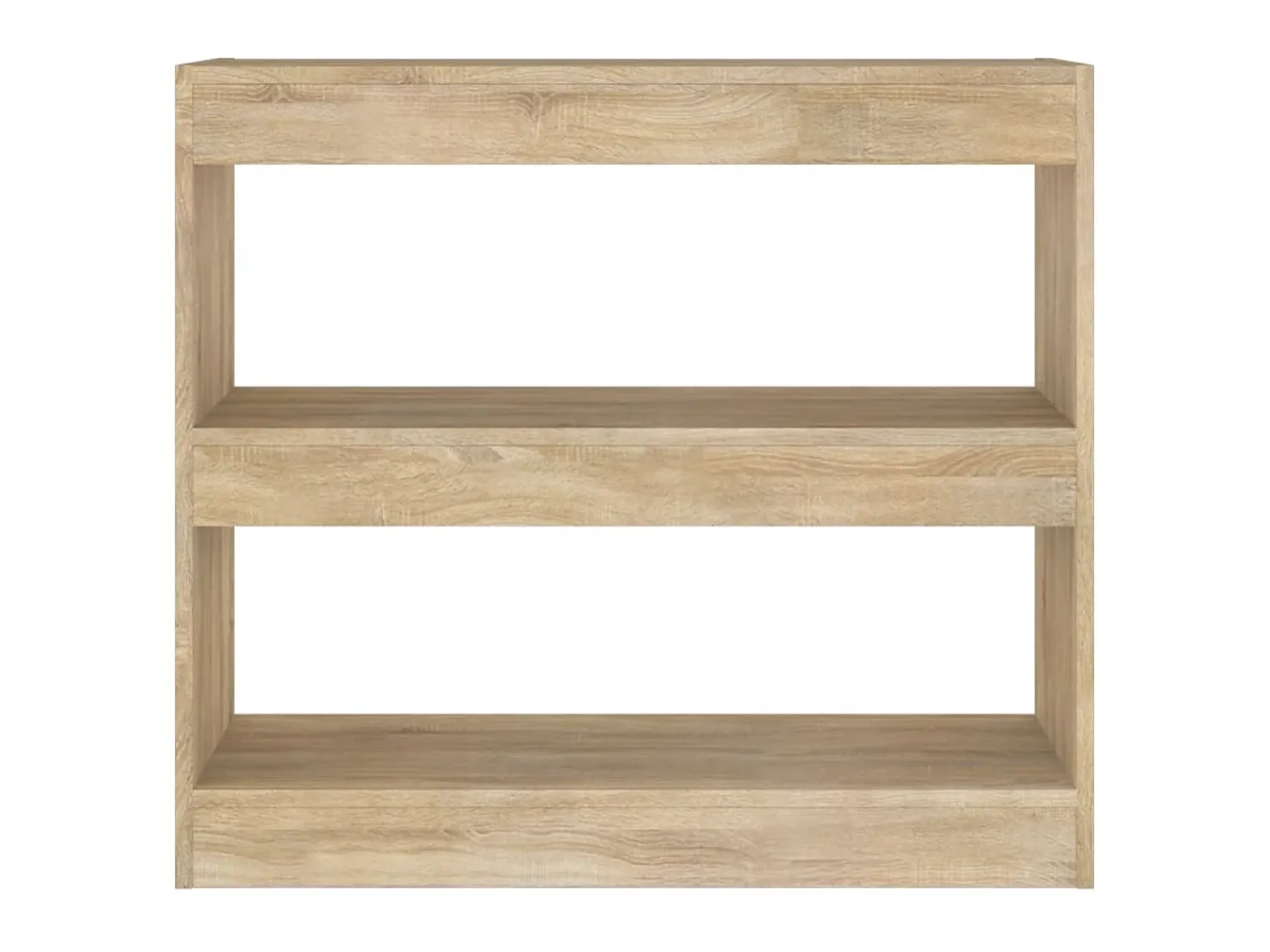 Biblioteca| Estante/divisória 80x30x72 cm cor carvalho sonoma PT218952 Castanho