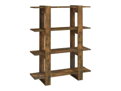 Biblioteca* Estante/divisória 100x30x123,5 cm cor carvalho fumado PT822803 Castanho