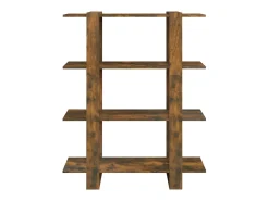 Biblioteca* Estante/divisória 100x30x123,5 cm cor carvalho fumado PT822803 Castanho