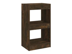 Best Estante/divisória 40x30x72 cm cor carvalho fumado PT343419 Castanho