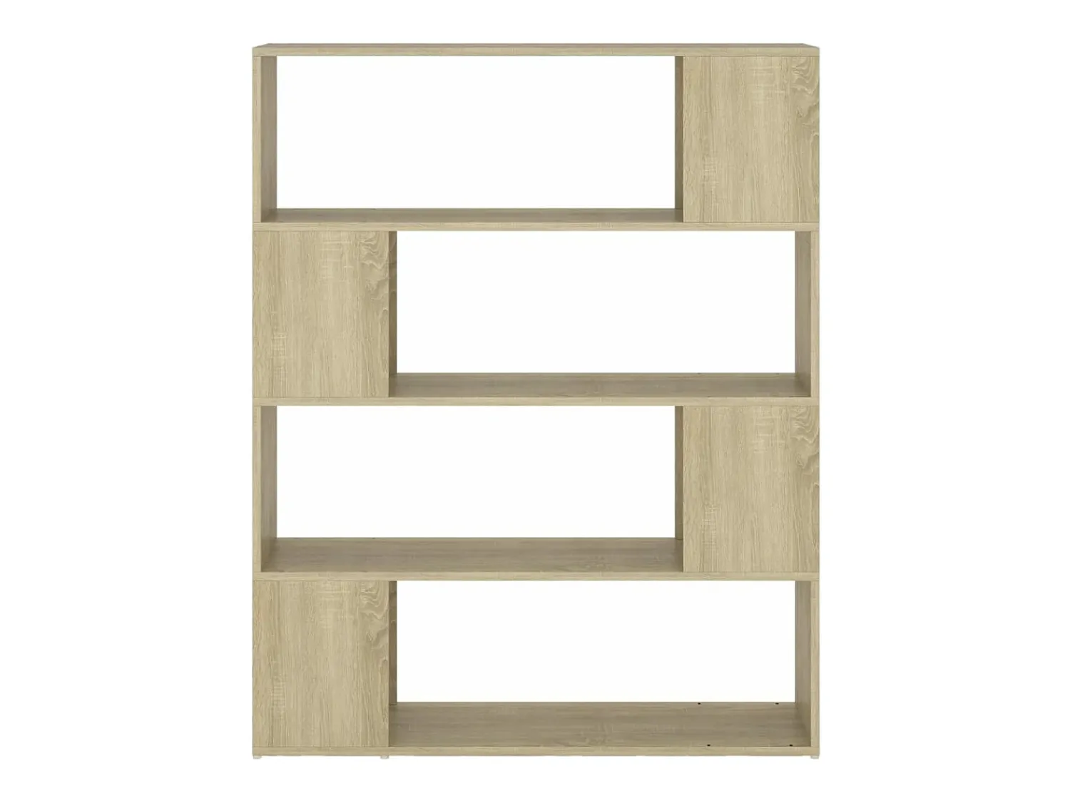 Prateleira*vidaxl Estante/divisória 100x24x124 cm cor carvalho sonoma Castanho