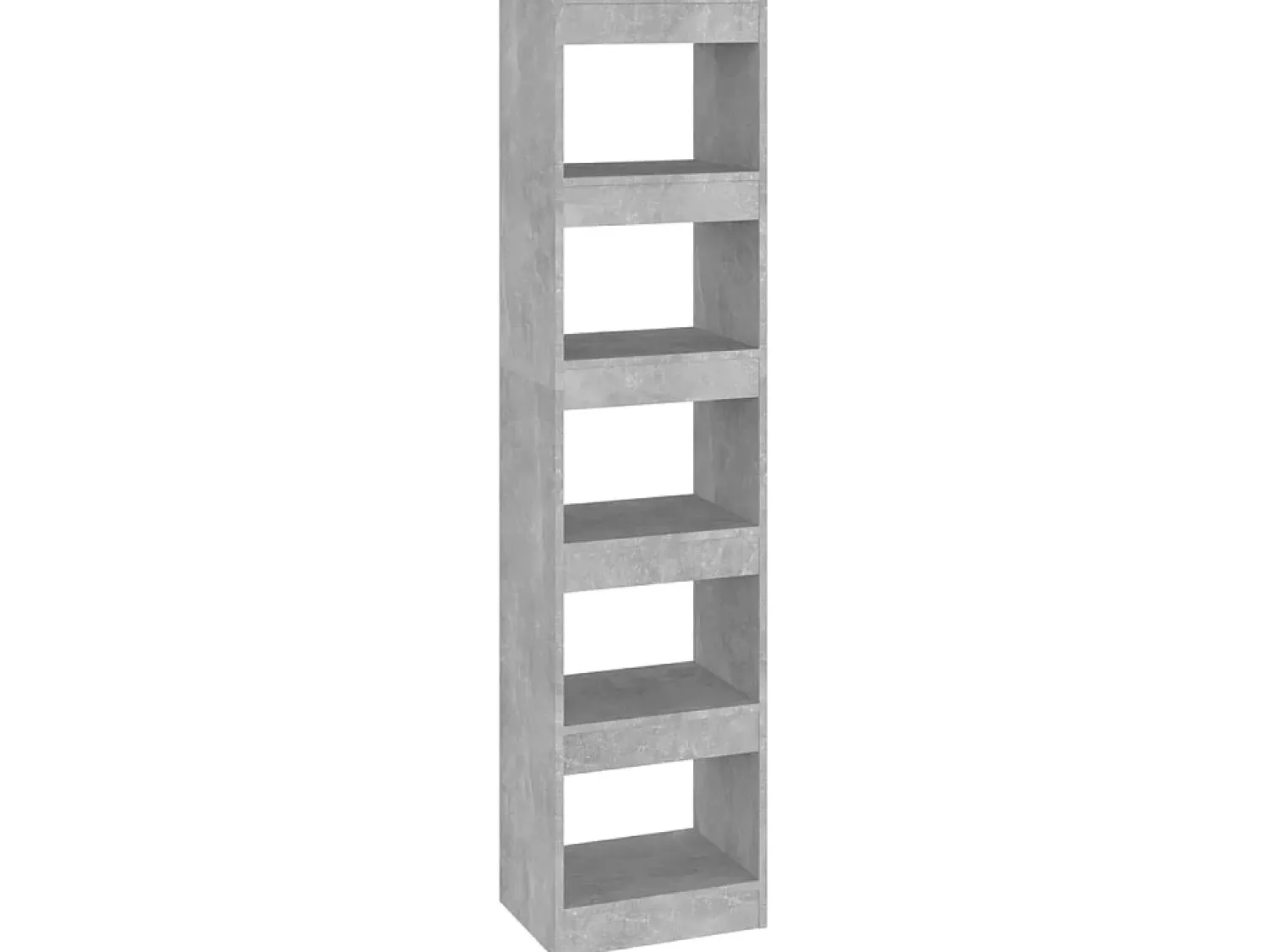 Biblioteca* Estante/divisória 40x30x166 cm cor cimento PT515799 Cinzento