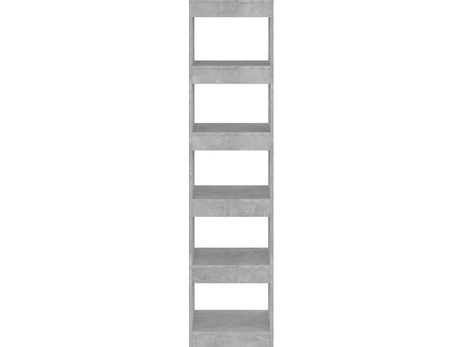 Biblioteca* Estante/divisória 40x30x166 cm cor cimento PT515799 Cinzento