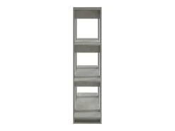 Prateleira|vidaxl Estante/divisória 100x30x123,5 cm cor cimento Cinzento