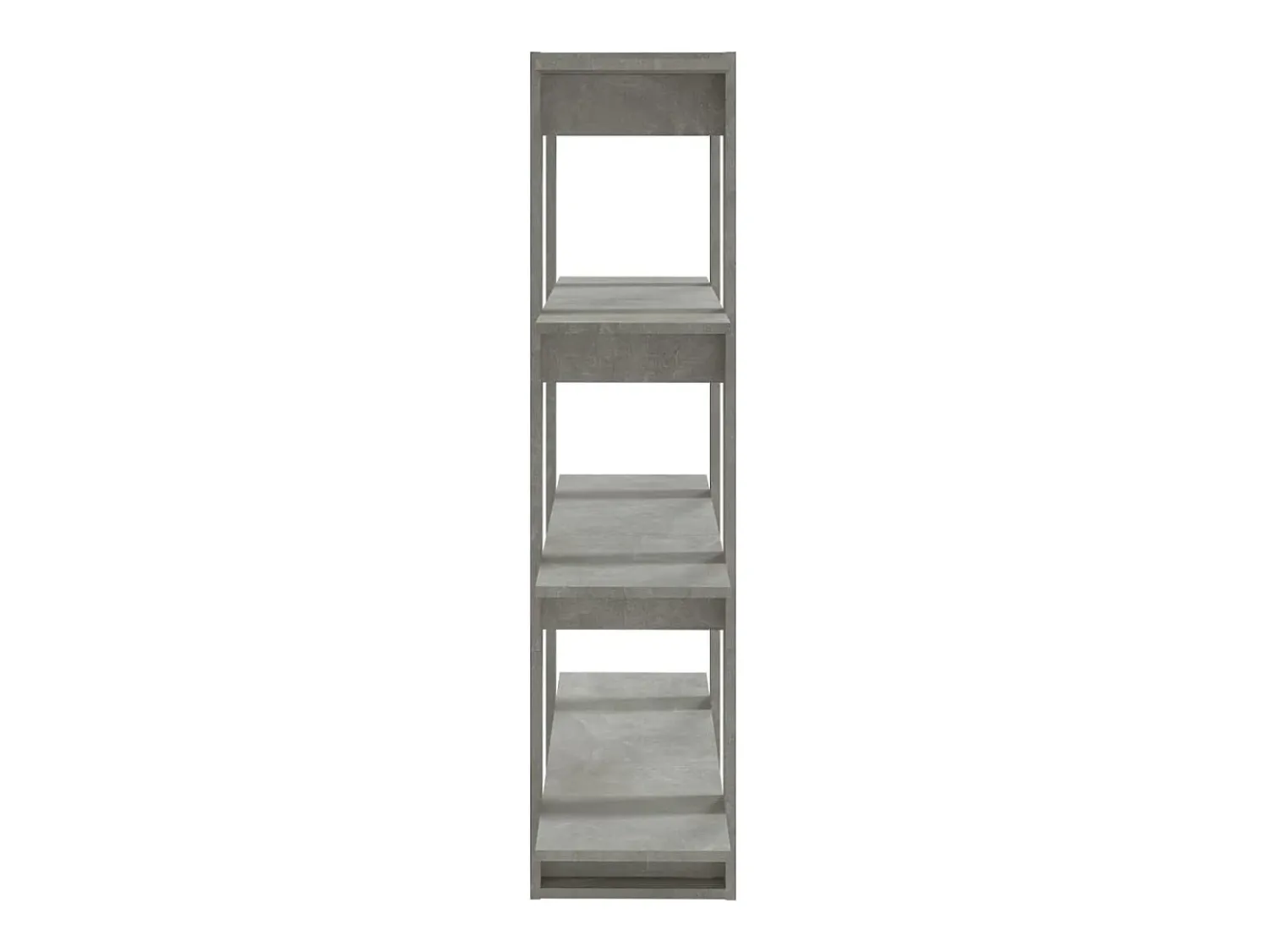 Prateleira|vidaxl Estante/divisória 100x30x123,5 cm cor cimento Cinzento