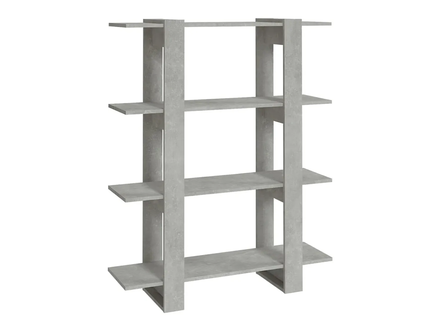 Prateleira|vidaxl Estante/divisória 100x30x123,5 cm cor cimento Cinzento