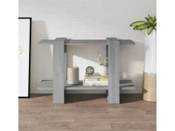 Biblioteca* Estante/divisória 80x30x51 cm cor sonoma cinza PT887055 Cinzento