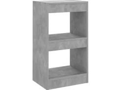 Biblioteca* Estante/divisória 40x30x72 cm cor cimento PT633675 Cinzento