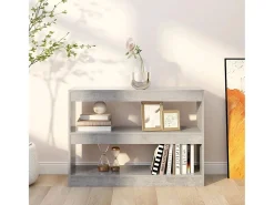 Clearance vidaxl Estante/divisória 100x30x72 cm cor cimento Cinzento
