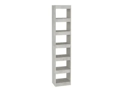 Sale Estante/divisória 40x30x198 cm cor cimento PT424970 Cinzento