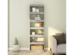 Discount Estante/divisória 60x30x198 cm cor sonoma cinza PT894781 Cinzento