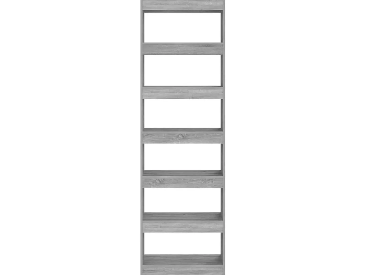 Discount Estante/divisória 60x30x198 cm cor sonoma cinza PT894781 Cinzento