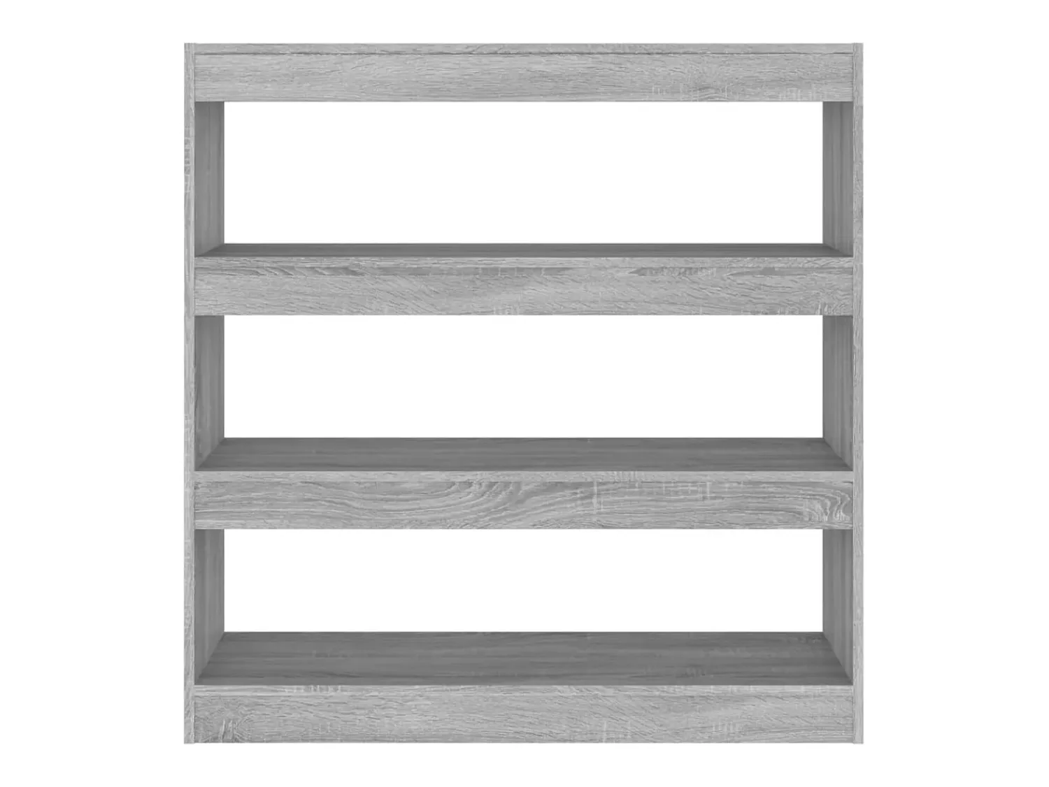 Biblioteca* Estante/divisória 100x30x103 cm cor sonoma cinza PT627679 Cinzento