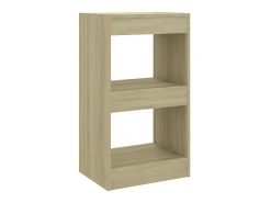 Biblioteca| Estante/divisória 40x30x72 cm cor carvalho sonoma PT687689 Castanho