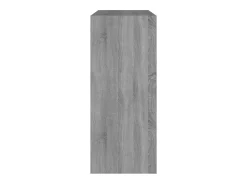 Biblioteca* Estante/divisória 80x30x72 cm cor sonoma cinza PT638134 Cinzento