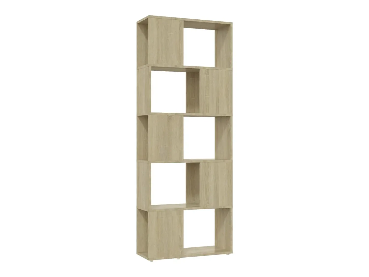 Prateleira*vidaxl Estante/divisória 60x24x155 cm cor carvalho sonoma Castanho