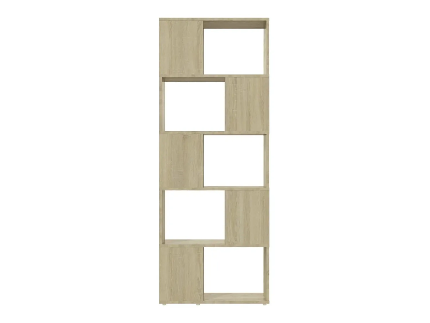 Prateleira*vidaxl Estante/divisória 60x24x155 cm cor carvalho sonoma Castanho