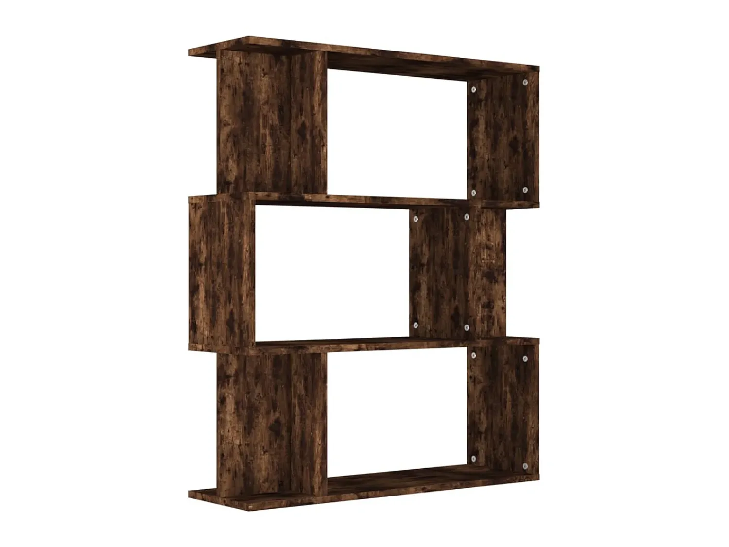 Best Estante/divisória 80x24x96 cm derivados madeira carvalho fumado PT351726 Castanho