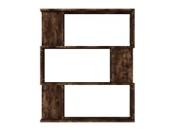Best Estante/divisória 80x24x96 cm derivados madeira carvalho fumado PT351726 Castanho