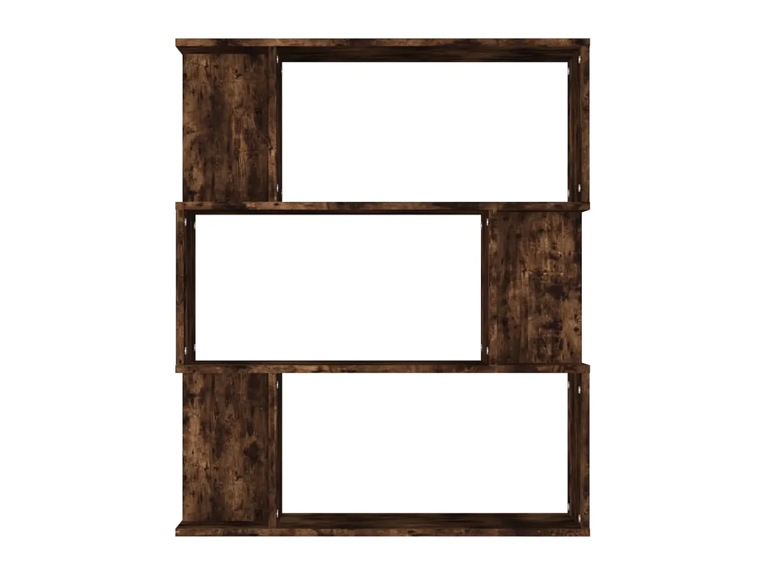 Best Estante/divisória 80x24x96 cm derivados madeira carvalho fumado PT351726 Castanho