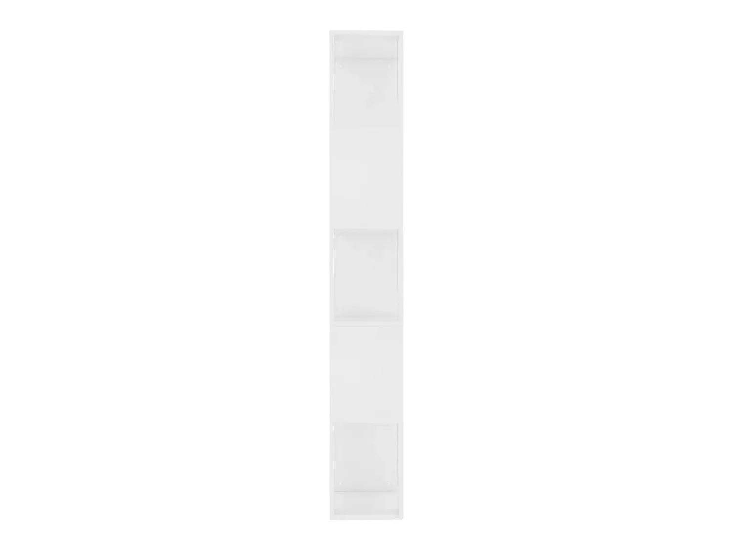 Discount vidaxl Estante/divisória 45x24x159 cm derivados de madeira Branco