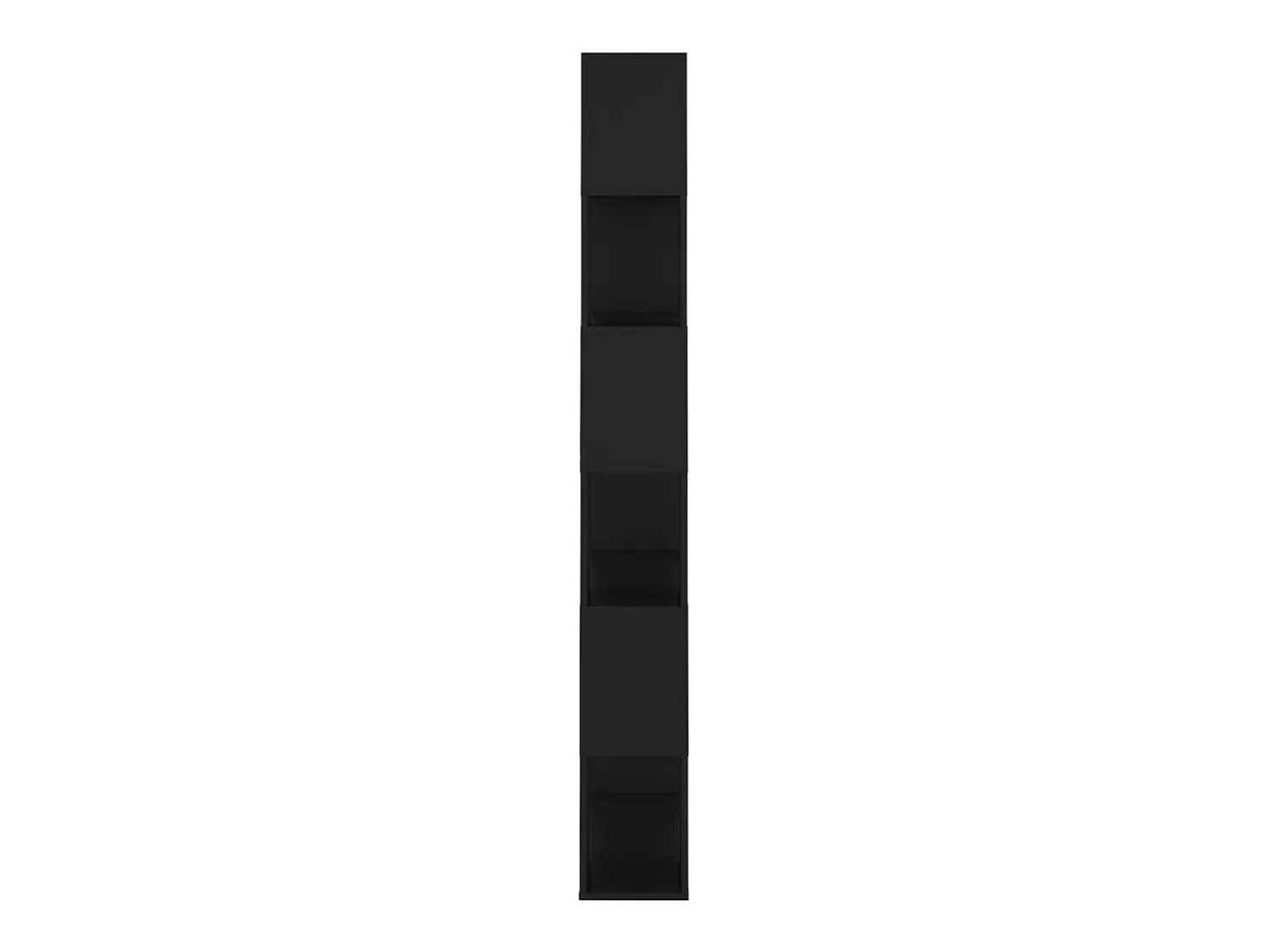 Prateleira*vidaxl Estante/divisória 80x24x186 cm derivados de madeira Preto