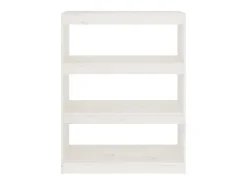 Sale Estante/divisória 80x30x103,5 cm madeira de pinho maciça PT557420 Branco