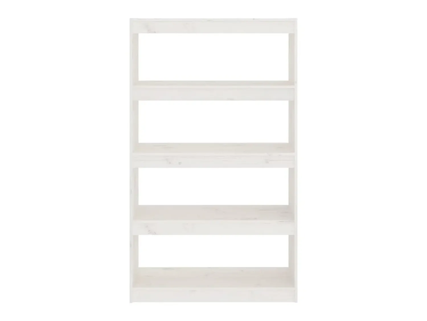 Hot Estante/divisória 80x30x135,5 cm madeira de pinho maciça PT168559 Branco