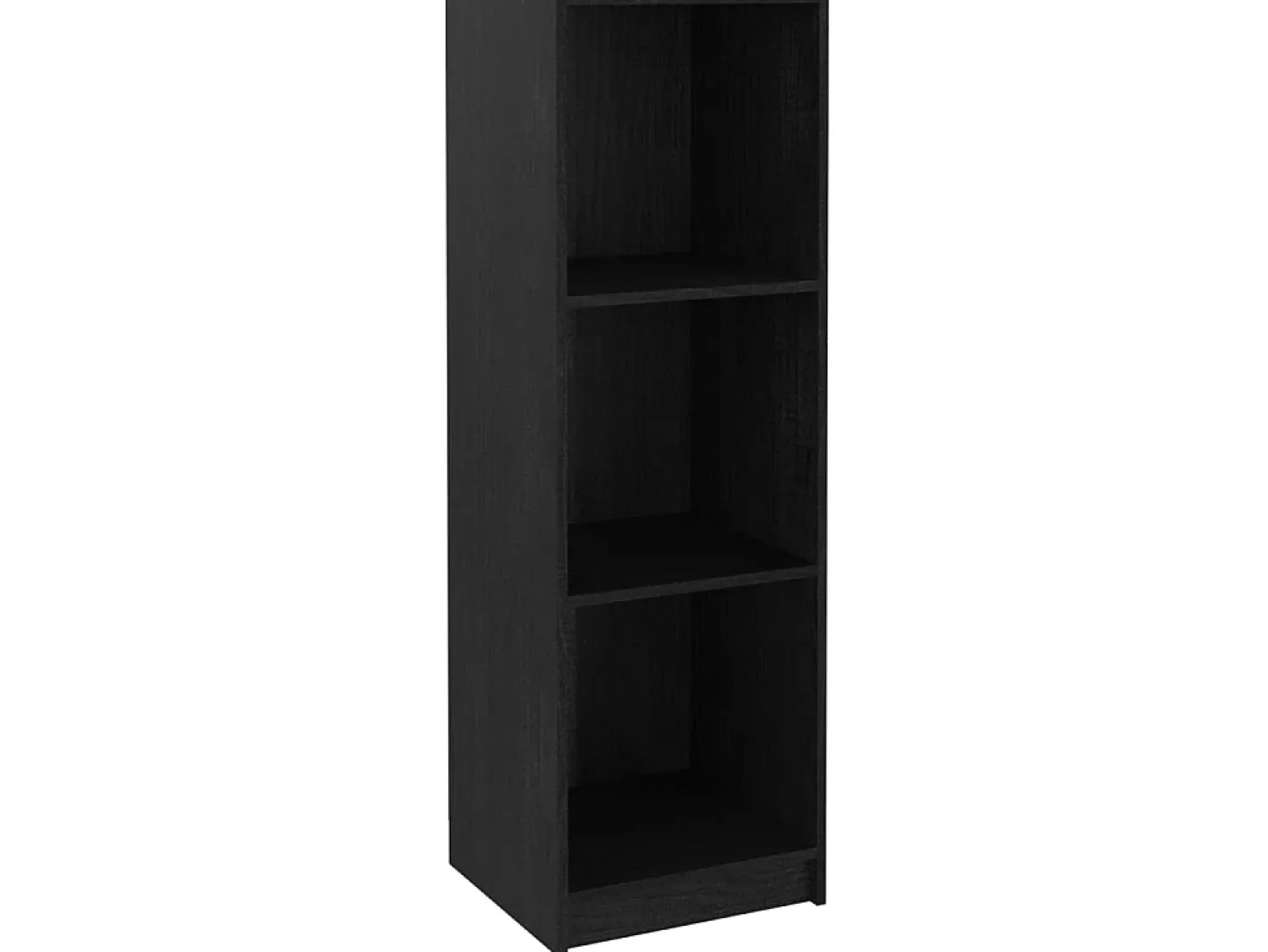 Biblioteca| Estante/divisória 36x33x110 cm madeira de pinho maciça PT711473 Preto