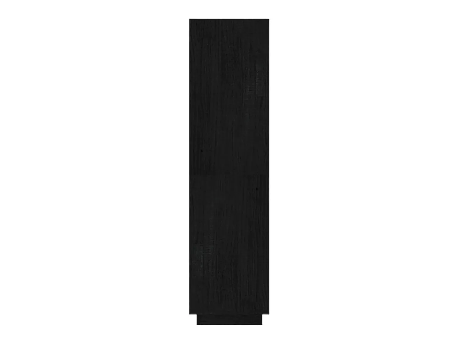 Prateleira|vidaxl Estante/divisória 60x35x135 cm madeira de pinho maciça Preto
