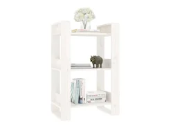 Hot Estante/divisória 60x35x91 cm madeira de pinho maciça PT118321 Branco
