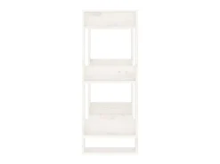 Hot Estante/divisória 60x35x91 cm madeira de pinho maciça PT118321 Branco