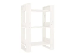 Hot Estante/divisória 60x35x91 cm madeira de pinho maciça PT118321 Branco