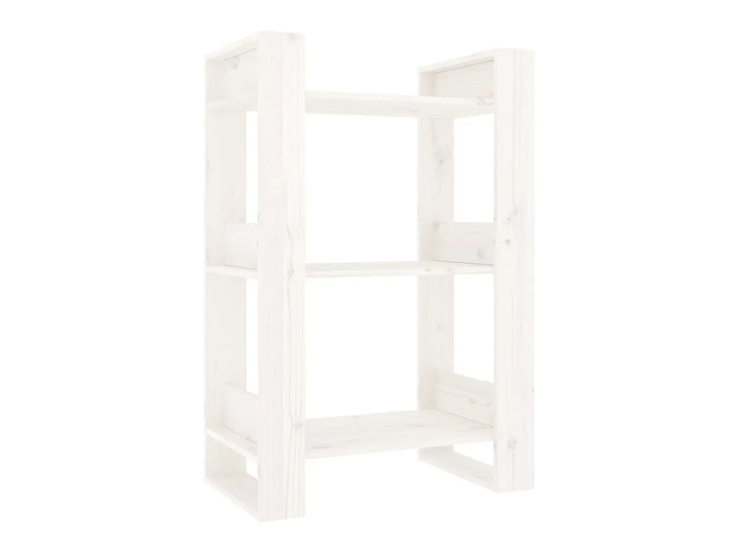 Hot Estante/divisória 60x35x91 cm madeira de pinho maciça PT118321 Branco