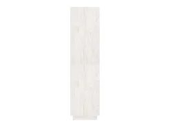 Prateleira|vidaxl Estante/divisória 80x35x135 cm madeira de pinho maciça Branco