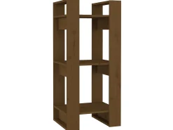 Biblioteca| Estante/divisória 41x35x91 cm madeira maciça mel PT801087 Castanho