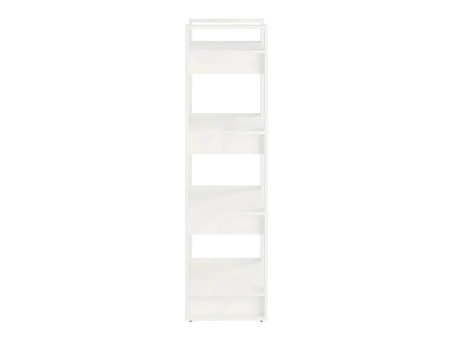 Discount vidaxl Estante/divisória 60x35x125 cm madeira maciça Branco