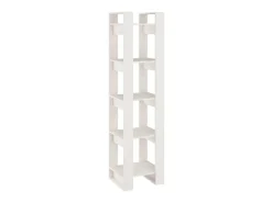 Biblioteca* Estante/divisória 41x35x160 cm pinho maciço PT274210 Branco