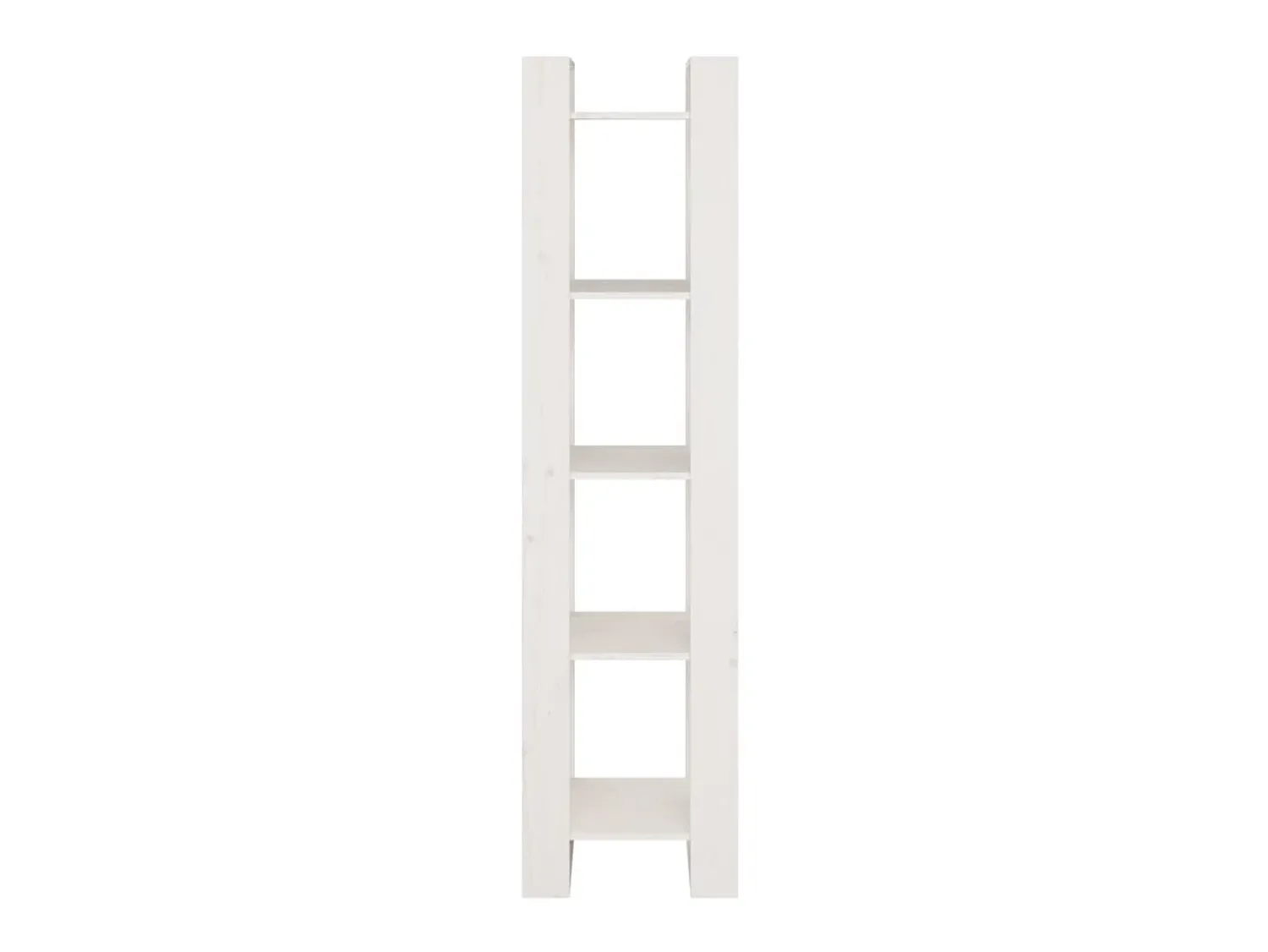 Biblioteca* Estante/divisória 41x35x160 cm pinho maciço PT274210 Branco