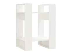 Biblioteca| Estante/divisória 41x35x57 cm pinho maciço PT145440 Branco