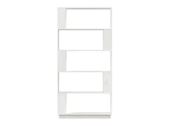 Biblioteca* Estante/divisória 80x25x163,5 cm pinho maciço PT402767 Branco