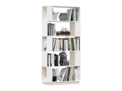 Biblioteca* Estante/divisória 80x25x163,5 cm pinho maciço PT402767 Branco