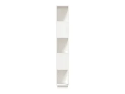 Biblioteca* Estante/divisória 80x25x163,5 cm pinho maciço PT402767 Branco