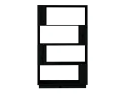 Online Estante/divisória 80x25x132 cm pinho maciço PT151302 Preto