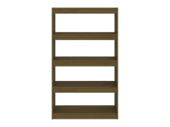 Estante/divisória 80x30x135,5 cm pinho maciço mel PT964605 Castanho