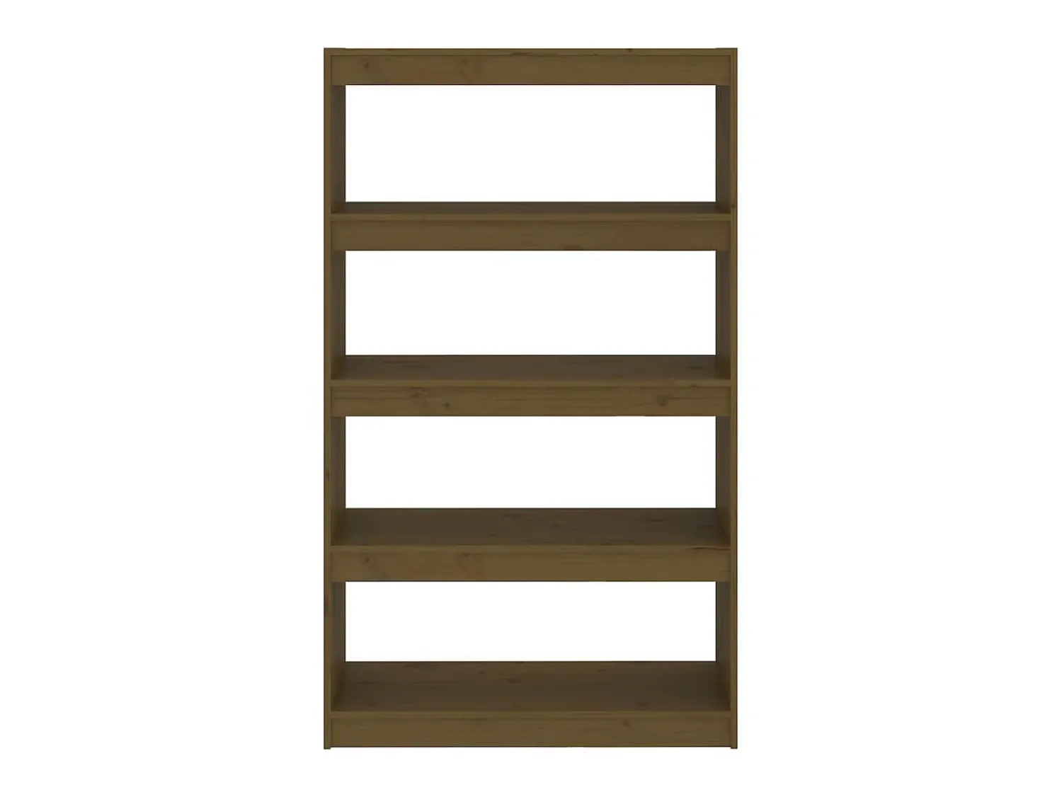 Estante/divisória 80x30x135,5 cm pinho maciço mel PT964605 Castanho