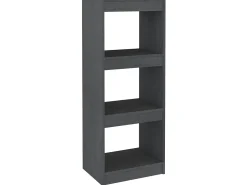 Biblioteca| Estante/divisória 40x30x103,5 cm pinho maciço PT393756 Cinzento
