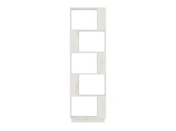 Biblioteca* Estante/divisória 51x25x163,5 cm pinho maciço PT810119 Branco