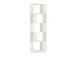 Biblioteca* Estante/divisória 51x25x163,5 cm pinho maciço PT810119 Branco